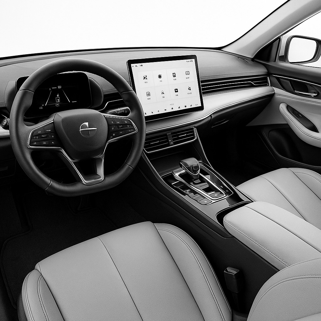 BYD Qin Plus DM‑i — інтер’єр та мультимедіа