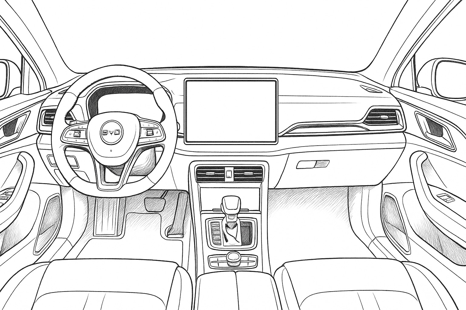 BYD Tang DM‑i — інтер’єр та мультимедіа