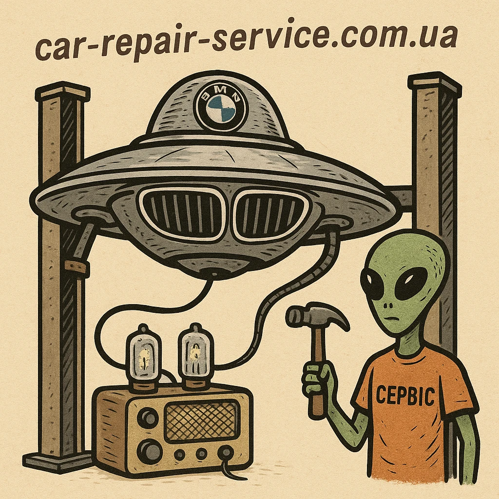 Ілюстрація діагностики BMW на СТО Борщагівка Київ