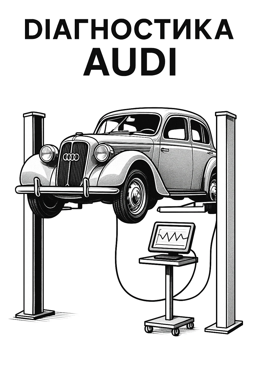 Діагностика  Audi ПРИ КУПІВЛІ бОРЩАГІВКА