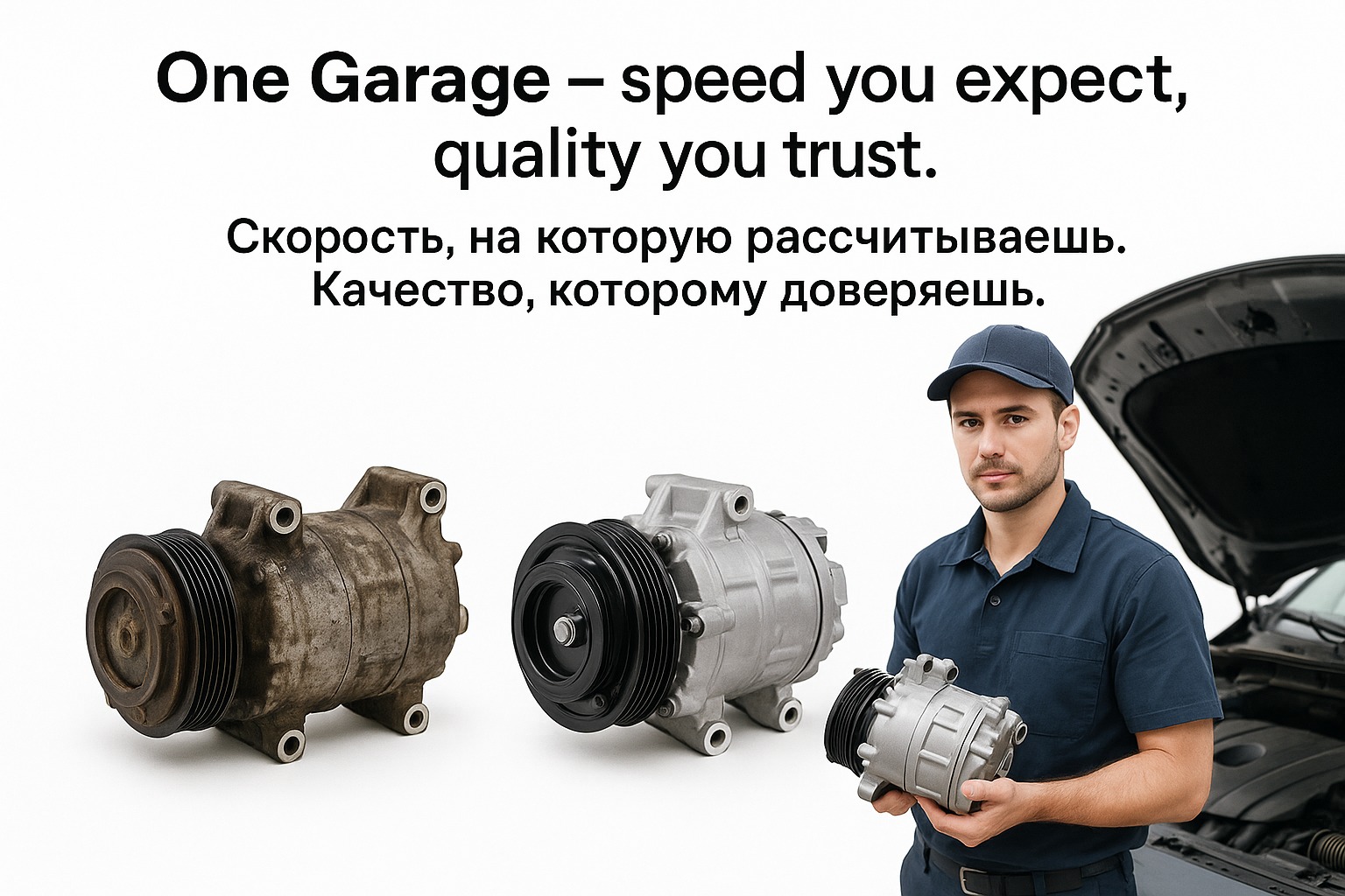 Відновлений компресор кондиціонера