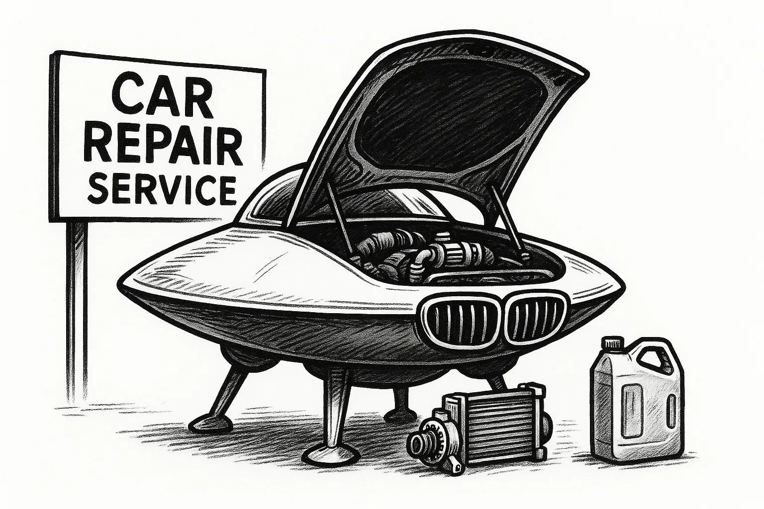 Ремонт системи теплообміну BMW у Києві Борщагівка