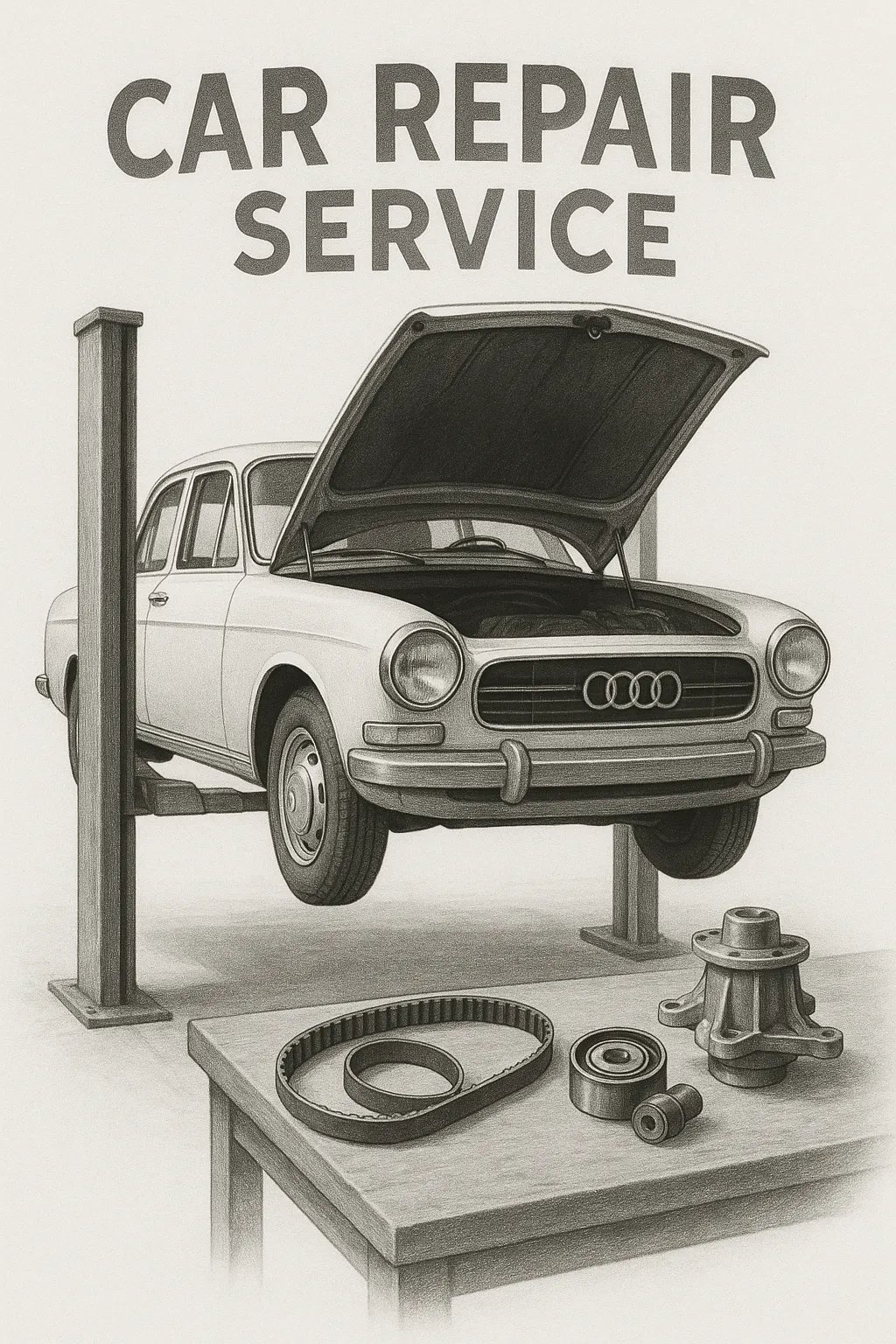 Заміна ланцюга та ременя ГРМ Audi у Києві, СТО One Garage